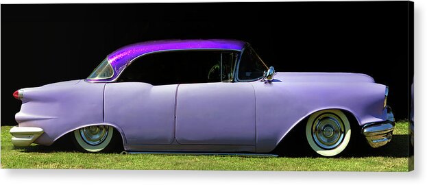 Low Rider Cars Acrylic Print featuring the photograph Low Rider by Floyd Hopper