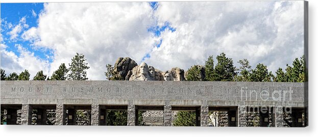 Mount Rushmore Acrylic Print featuring the photograph Mount Rushmore National Memorial 8881 by Jack Schultz