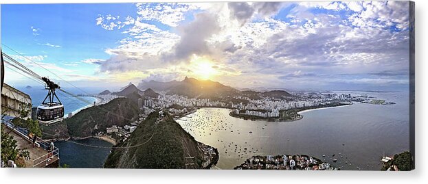 Rio De Janeiro Acrylic Print featuring the photograph The Magnificent City by Jill Love