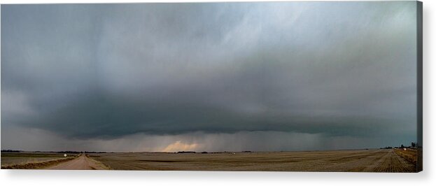 Nebraskasc Acrylic Print featuring the photograph Picturesque Nebraska Storm 003 by Dale Kaminski