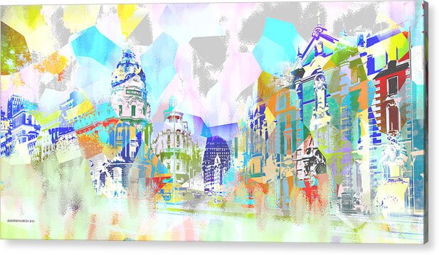 Madrid Photographers Acrylic Print featuring the photograph Madrid 1 by Alfonso Garcia