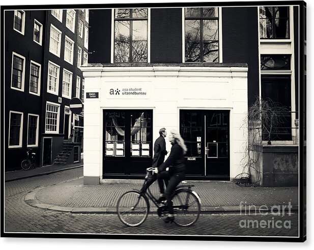 Amsterdam Acrylic Print featuring the photograph Transit by Eric Wiles