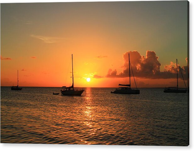 Sunset Acrylic Print featuring the photograph Sunset #18 by Catie Canetti