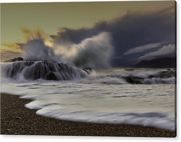 Bandon Acrylic Print featuring the photograph Shelter Cove by Don Hoekwater Photography