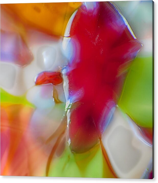 Glass Acrylic Print featuring the photograph Devil Within by Omaste Witkowski
