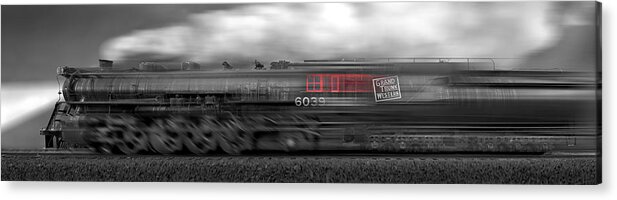 Transportation Acrylic Print featuring the photograph 6339 On the Move Panoramic by Mike McGlothlen