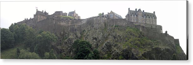 Castle Acrylic Print featuring the photograph Edinburgh Castle by David Grant