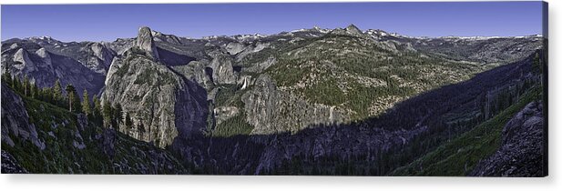 Yosemite Acrylic Print featuring the photograph Washburn Point Outlook by Nathaniel Kolby