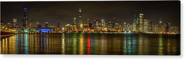 Chicago Acrylic Print featuring the photograph Chicago Skyline by Brad Boland