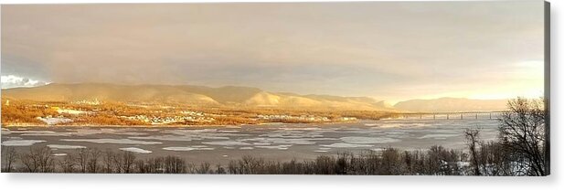 Uther Acrylic Print featuring the photograph View From The Basement Apartment by Uther Pendraggin