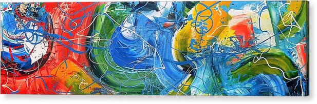  Acrylic Print featuring the painting Life by Martin Bush