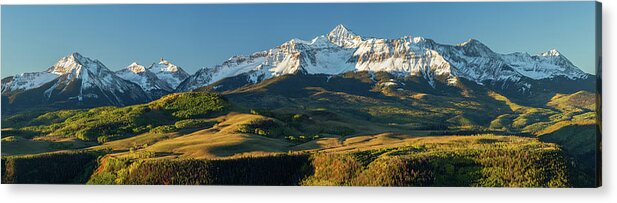  Acrylic Print featuring the photograph Mt. Willson Colorado by Wesley Aston