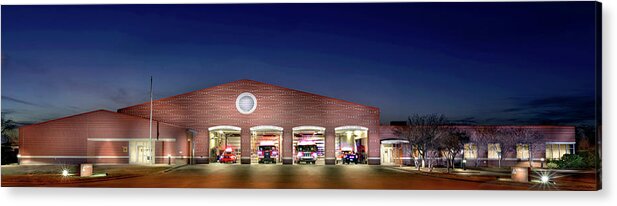 Safety Acrylic Print featuring the photograph Station No. 1 by Steve Templeton