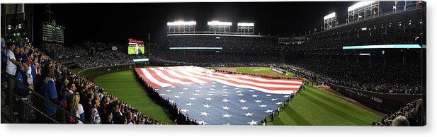 Playoffs Acrylic Print featuring the photograph Mlb Oct 28 World Series - Game 3 - by Icon Sportswire