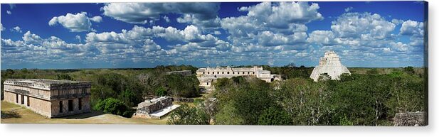 Mexico Acrylic Print featuring the photograph Magic Uxmal by Robert Grac