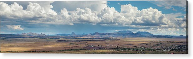 Fort Davis Acrylic Print featuring the photograph Widescreen West Texas by Slow Fuse Photography