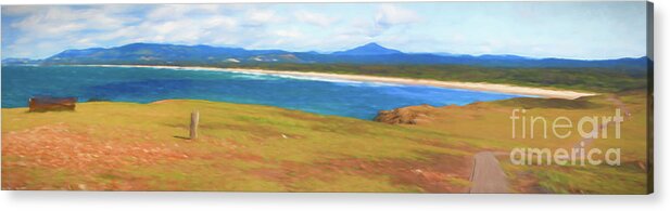 Look At Me Headland Acrylic Print featuring the photograph Look at Me Headland by Sheila Smart Fine Art Photography