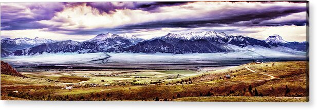 Mountains Acrylic Print featuring the photograph Mountain Majesty by Randall Evans