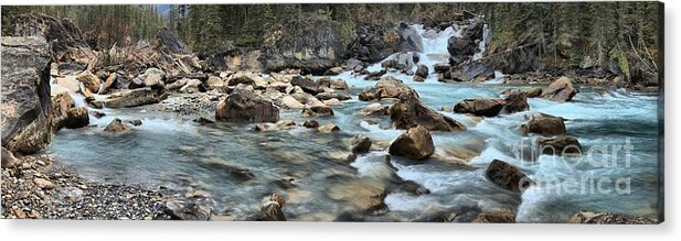  Acrylic Print featuring the photograph The Yoho COnfluence by Adam Jewell