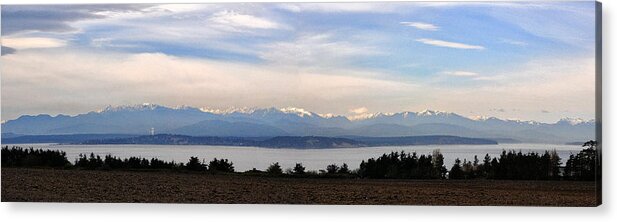 Panorama Acrylic Print featuring the photograph Washington Panorama by Dick Pratt