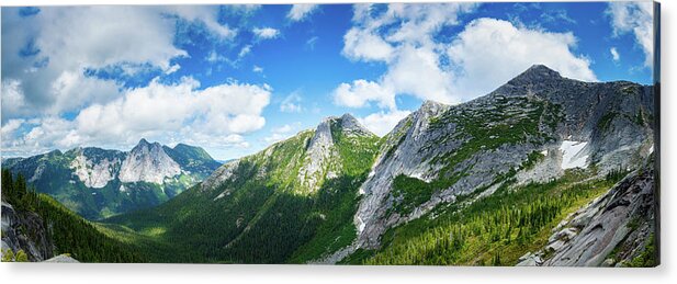 Canada Acrylic Print featuring the photograph Mountain Landscape by Rick Deacon