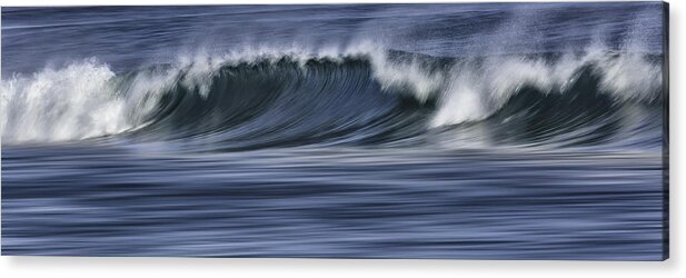 Drakes Beach Acrylic Print featuring the photograph Drakes Beach Wave by Don Hoekwater Photography