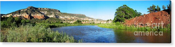 Chama Acrylic Print featuring the photograph Rio Chama NM by Steven Ralser