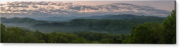 Art Acrylic Print featuring the photograph Twilight in the Smokies by Jon Glaser