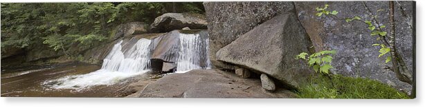 Screw Auger Falls Acrylic Print featuring the photograph Upper Drop by Peter J Sucy
