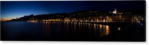 City Of Neuchatel Acrylic Print featuring the photograph Heart of Gold by Charles Lupica