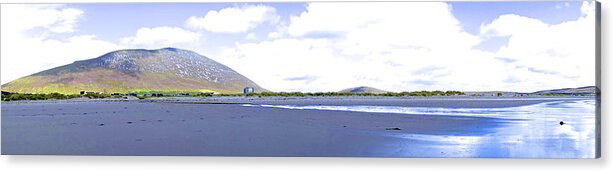 Ireland Acrylic Print featuring the photograph Achill Island Beach in Ireland by Norma Brock