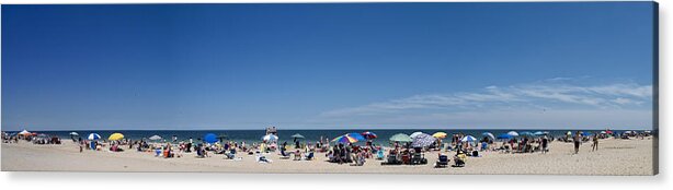 Beach Acrylic Print featuring the photograph Bethany Beach Panorama by David Kay