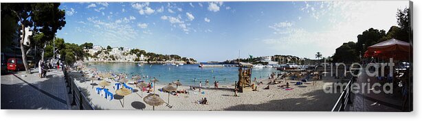 Playa Acrylic Print featuring the photograph Porto Cristo Beach by Agusti Pardo Rossello