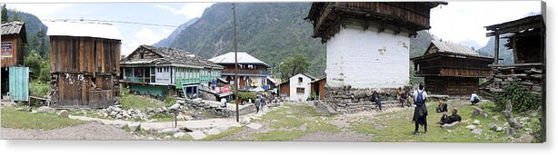 Mountains Acrylic Print featuring the photograph Villagescape #1 by Sumit Mehndiratta