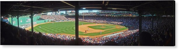 Sport Acrylic Print featuring the photograph Boston Fenway Park by Juergen Roth