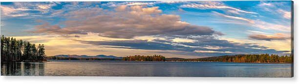 Brookfield Acrylic Print featuring the photograph Early Morning at Lake Wentworth by Thomas Lavoie