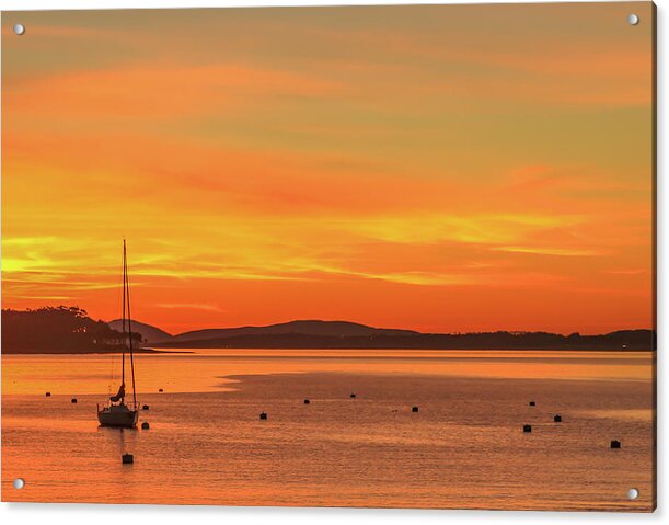 Sunset in Punta del Este, Uruguay by Robert McKinstry
