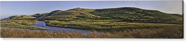 Coyote Acrylic Print featuring the photograph Coyote Hills Regional Park by Nathaniel Kolby
