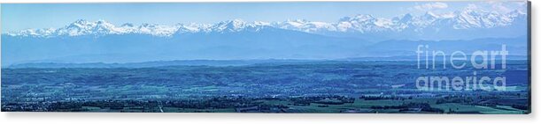 Adornment Acrylic Print featuring the photograph Mountain Scenery 16 by Jean Bernard Roussilhe