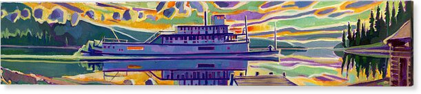 Paddle Wheeler Acrylic Print featuring the painting Northern Queen by Tim Heimdal