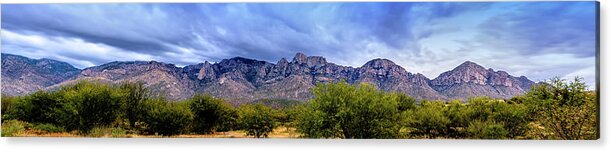 Mark Myhaver Photography Acrylic Print featuring the photograph Catalina Mountains P24230 by Mark Myhaver
