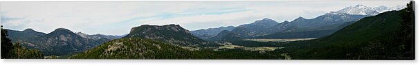 Many Parks Curve Acrylic Print featuring the photograph Many Parks Curve Panoramic by Aaron Burrows