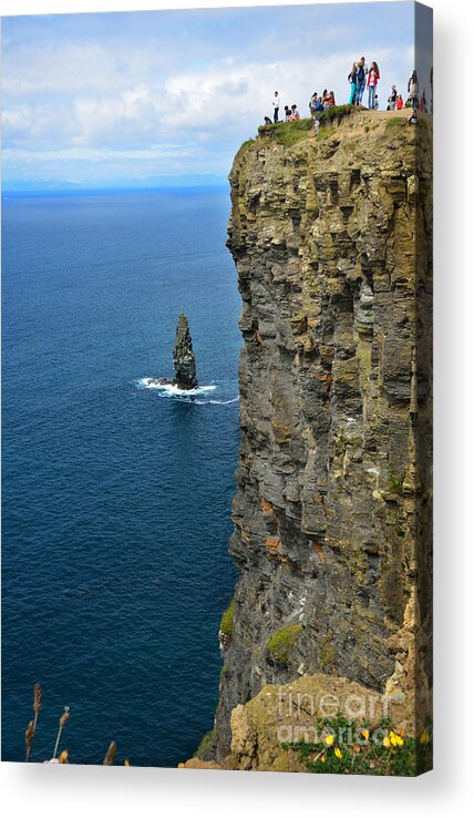 Cliff Acrylic Print featuring the photograph Cliffs of Moher #2 by RicardMN Photography