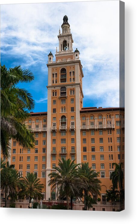 1926 Acrylic Print featuring the photograph Coral Gables Biltmore Hotel by Ed Gleichman