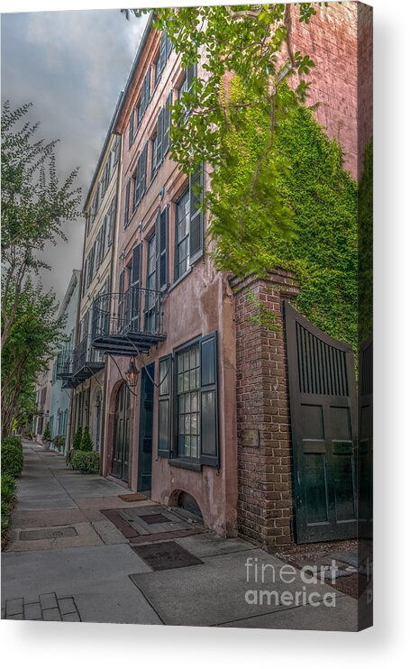 East Bay Street Acrylic Print featuring the photograph East Bay Street Charleston by Dale Powell