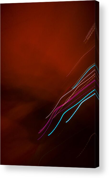 Abstract Acrylic Print featuring the photograph Hold On #1 by Lee Harland