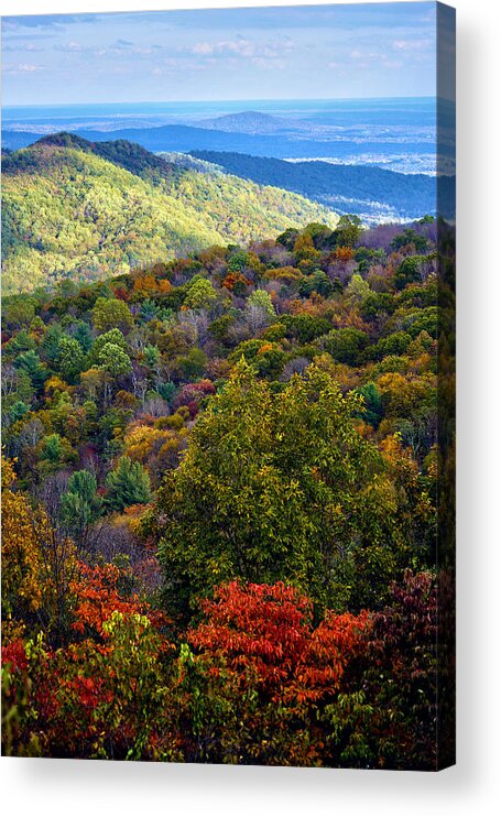 Mountains Acrylic Print featuring the photograph Nature's Heart #1 by Mitch Cat
