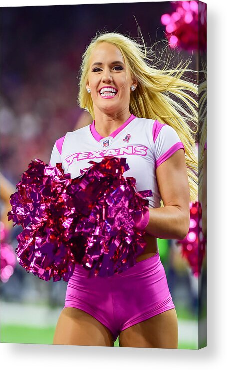 Houston Texans Acrylic Print featuring the photograph NFL: OCT 16 Colts at Texans #1 by Icon Sportswire