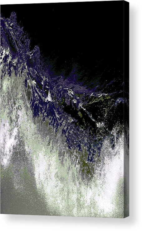 Art Acrylic Print featuring the painting Ocean Series 35 #1 by Franco Timitilli