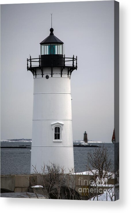 Portsmouth Acrylic Print featuring the photograph Portsmouth Harbor Light #1 by Kevin Fortier